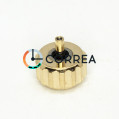 Заводная головка стальная золото GS-023-28g - 2